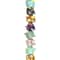 Multicolor Lamp Work Glass Round Beads by Bead Landing&#xAE;